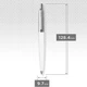 Ручка кулькова Parker JOTTER 17 Originals White CT BP в Eco пакованні (15 032) - изображение 4