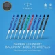 Стрижень кульковий Parker Standard синій F 0,8 блістер 2 шт. (10 261BLU2) - зображення 2