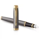Набір ручок Parker IM 17 Grey Lacquer GT FP+BP у подарунковій упаковці DUOSETS (21 192b19) - зображення 4