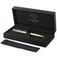 Ручка кулькова Parker SONNET 17 SE Cisele Gold GT BP + оксамит чохол (68 632) - изображение 4