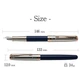 Ручка пір’яна Parker SONNET 17 SE Mt. Fuji Edition PGT FP18 F (88 711) - зображення 7