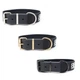 Біотановий класичний широкий нашийник для собак BullyBillows Billowthane Pin Collar 5 cm S: 50 мм, ОШ 35-43 см Чорний - зображення 6