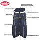 Теплое пальто для собак с длинными рукавами и вшитой шлеей Elor 2 in 1 Dog Coat Nobby Синий 29 см - изображение 3