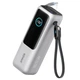 Батарея универсальная Anker 25000mAh, 165W, PD/3/0, QC/3/0, Built-In Double USB-C Cables, silver (A1695H41) - изображение 1