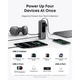 Батарея универсальная Anker 25000mAh, 165W, PD/3/0, QC/3/0, Built-In Double USB-C Cables, black (A1695H11) - изображение 3