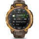 Смарт-часы Garmin Instinct Crossover AMOLED, BronzeSunburst/Cocoa, GPS смарт-годинник (010-03398-01) - изображение 3