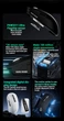 Миша бездротова ігрова Holy Sword M890 UltraLight Tri-Mode Esports PAW3311, 12000 DPI 2,4G+Bluetooth White - зображення 6