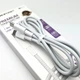 Кабель зарядки Type-C to Type-C 60W PD 3.0 Borofone BX117 1 м швидка зарядка QC PD Data cable White Білий 60 вт шнур - зображення 2