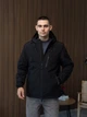 Чоловіча весняна демісезонна куртка M.A.D.I.S.S чорна M - изображение 3