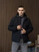 Чоловіча весняна демісезонна куртка M.A.D.I.S.S чорна M - изображение 5