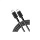 Дата кабель USB-C to USB-C 1.8m nylon 322 black Anker (A81F6G11) ANKER A81F6G11 971304 - изображение 2