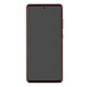Дисплей (екран) Samsung G780 Galaxy S20 FE / G781 Galaxy S20 FE, З сенсорним склом, З рамкою, Amoled, Червоний - 207949 - зображення 1