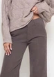 Классический Свитер с Аранами 96538-EM Хаки S/M - изображение 5