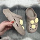 Сабо кроксы женские Dago Style кофейные ЭВА с джибитсами 40/41р (26-26,3 см) 4041-4 - изображение 6