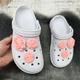 Сабо кроксы женские Dago Style белые ЭВА с джибитсами 40/41р (26-26,3 см) 4041-4 - изображение 5