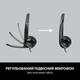 Гарнітура Logitech H390 USB Computer Headset - зображення 5