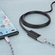 Кабель ESSAGER USB 3.0 Male to USB Female 5 Гбит/с Extension Cable 1.5m Black (EXCAM-YTA01) - изображение 5