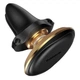Автодержатель Baseus Magnetic Car Mount Phone Holder with Cable Clip Air Vent Version Cluster Black/Gold (C40141201G13-00) - изображение 3