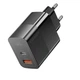 Зарядное устройство ESSAGER Pinchen USB-C + USB 33W Black (ECTAC-PCB01-P) - изображение 1