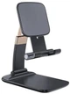 Підставка для телефону/планшета ESSAGER Knight Foldable Desk Mobile Phone Holder Plastic Stand Black (EZJZM-QSSJ01) - зображення 1