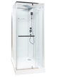 Душовий бокс Insana Mida 9200 90×90×220 см, квадратний, хромовий профіль, прозоре скло, низький піддон - изображение 1