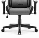 Кресло геймерское тканевое Cabro C508 серое — до 150 кг. - изображение 7
