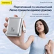 Повербанк 10000 mAh 35W Foneng PX137 с быстрой зарядкой PD/QC USB-C порт встроенный кабель Type-C универсальный мощный портативный повербанк 10 000 power bank павербанк для телефона эпл айфона iPhone Samsung роутера планшета silver - изображение 2