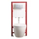 Комплект: MIXXUS PREMIUM ELLIPSE-SET-2102 Унітаз система змиву TORNADO 3.0+ Інсталяція KOER KT-0404 + панель KT-0604-01 CHROME (MP6690) - изображение 19