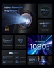 Мини-проектор NEBULA Capsule 3 Laser 1080p с Google TV, Netflix, Dolby Digital, Wi-Fi, аккумулятор 2.5 ч - изображение 7