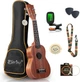 Укулеле сопрано Everjoys 21”, махагони, стартовый набор, Aquila Strings, чехол, тюнер - изображение 1