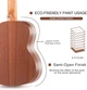 Укулеле сопрано Everjoys 21”, махагони, стартовый набор, Aquila Strings, чехол, тюнер - изображение 6