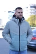 Мужская зимняя куртка Riccardo PN М оливковая с бирюзовым - изображение 1