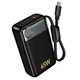 УМБ HOCO Q53 Skillful 12000mAh 65W Black - зображення 1