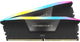 Оперативна пам'ять 32GB (kit 2*16GB) Corsair Vengeance RGB Black DDR5 6000Mhz (CMH32GX5M2D6000C36) - изображение 1