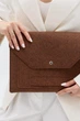 Чохол для ноутбука GUDZYK 13"- 13,6" Коричневий / для Macbook, HP, Lenovo та ін. - изображение 3