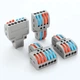 Клема розгалужувач типу WAGO 2 на 4 проводи 0.08–4 мм²/12–28AWG 32А 250В важільний затискач - зображення 3