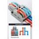 Клема розгалужувач типу WAGO 2 на 4 проводи 0.08–4 мм²/12–28AWG 32А 250В важільний затискач - зображення 4