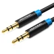 Кабель Vention 3.5 мм - 3.5 мм (M/M), 0.5 м, Black (P350AC050-B-M) - зображення 1