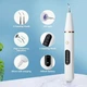 Скалер ультразвуковой домашний для чистки зубов SK1 2,45*2,5*18,9 см, 3 режима работы с 2 насадками, нержавеющая сталь - изображение 4