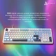 Клавіатура Ajazz AK980 MAX Magnetic Switch White/Blue (AK980-MAX-M-BWDB) [156881] - зображення 12