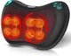 Масажер для шиї електричний Car and Home Massage Pillow HT-506 24 Вт з підігрівом чорний - зображення 1