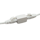 Соединитель витой пары под коннектор RJ-45 неэкранированный cat 6 компактный форм-фактор Белый - изображение 2