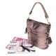Сумка на плечо женская Realer P111 кожа PU 27х25х4,5 см Khaki - изображение 1