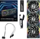 Вентилятор Lian Li Uni Fan SL Wireless LCD 120-3 Reverse Black (G99.12RSLLCD1W3B.00) - зображення 3
