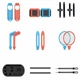 Держатель джойконов Switch 2 спортивный набор 6в1 iPega PG-SW2008 - изображение 5