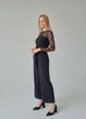 Комбинезон женский брючный с ажурными рукавами Zara Черный 14451 XS (на укр 40-42) - изображение 2