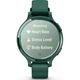 Смарт-часы Garmin Lily 2 Active, Jasper Green/Jasper Green, Silicone, смарт-годинник (010-02891-02) - изображение 4