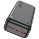 Батарея універсальна HOCO 30000mAh Astute 22.5W PD QC Black (J101B/714732) - зображення 2