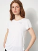 Спортивная футболка для фитнеса женская Puma W Mass Merchants Active Tee 52683302 S White (4067984153593) - изображение 4