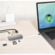Порт-реплікатор J5create Dock-Station USB-C 9-in-1 (хаб/HDMI/PD/картридер) (JCD383-N) - зображення 7